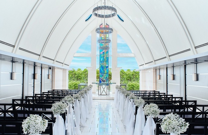 家族挙式＠神戸ポートピアホテル チャペル(世代を超えて愛され続けるポートピアホテル)画像 1