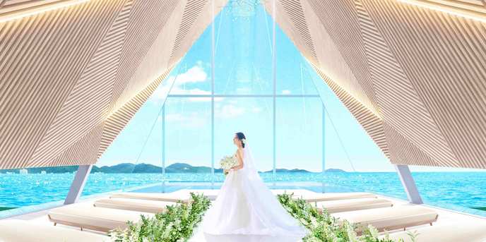 THE SURF BEACHSIDE TERRACE(ザ・サーフ ビーチサイドテラス) チャペル(セレモニー会場(ホール/CINQサンク))画像 1
