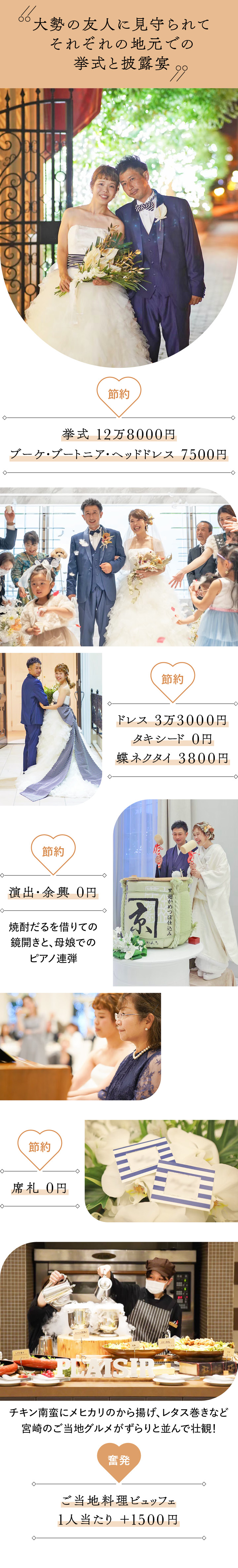 彩奈さんのウエディング