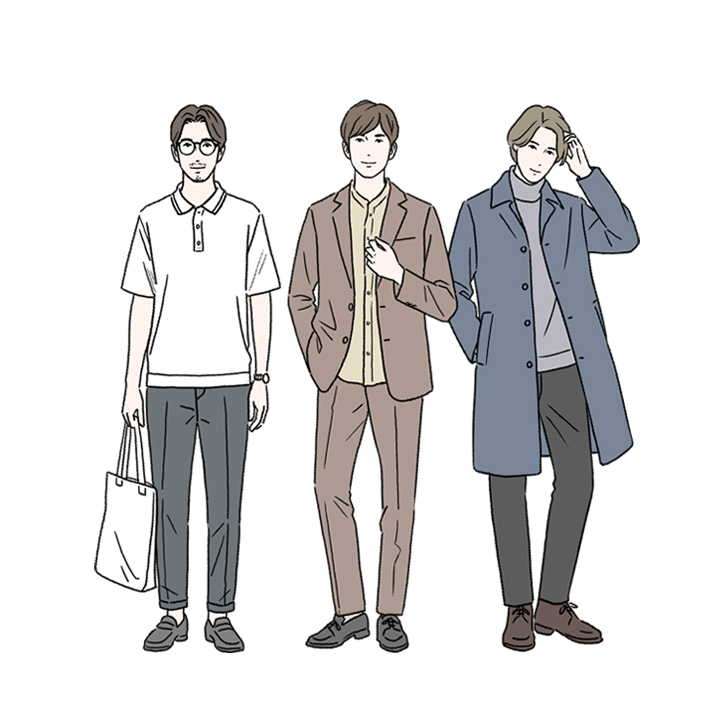 ブライダルフェアにおすすめの男性の服装