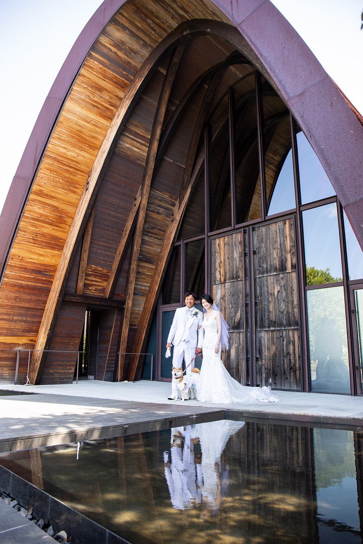 自然と建築が織りなす美しさ溢れる空間