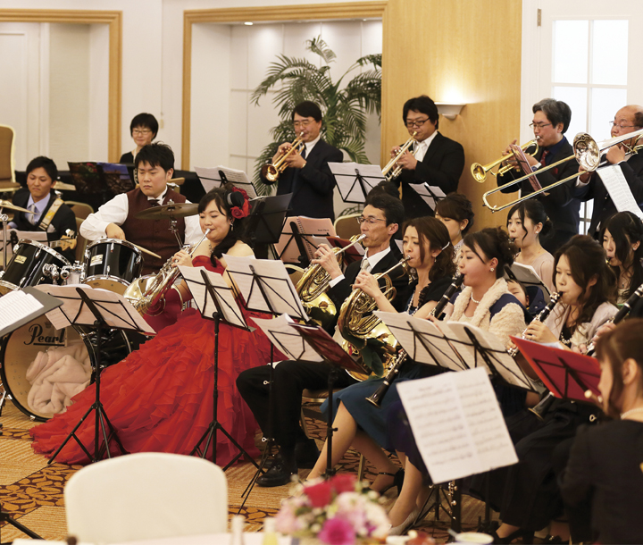 結婚式実例in青森県 出会いをくれた 音楽 でゲストをもてなしたい ゼクシィ