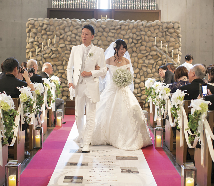 結婚式実例in栃木県 今までの人生に感謝して 大好きな彼と笑顔の誓いを ゼクシィ