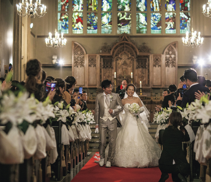 結婚式実例in愛知県 憧れていた大聖堂での結婚式 叶えてくれてありがとう ゼクシィ