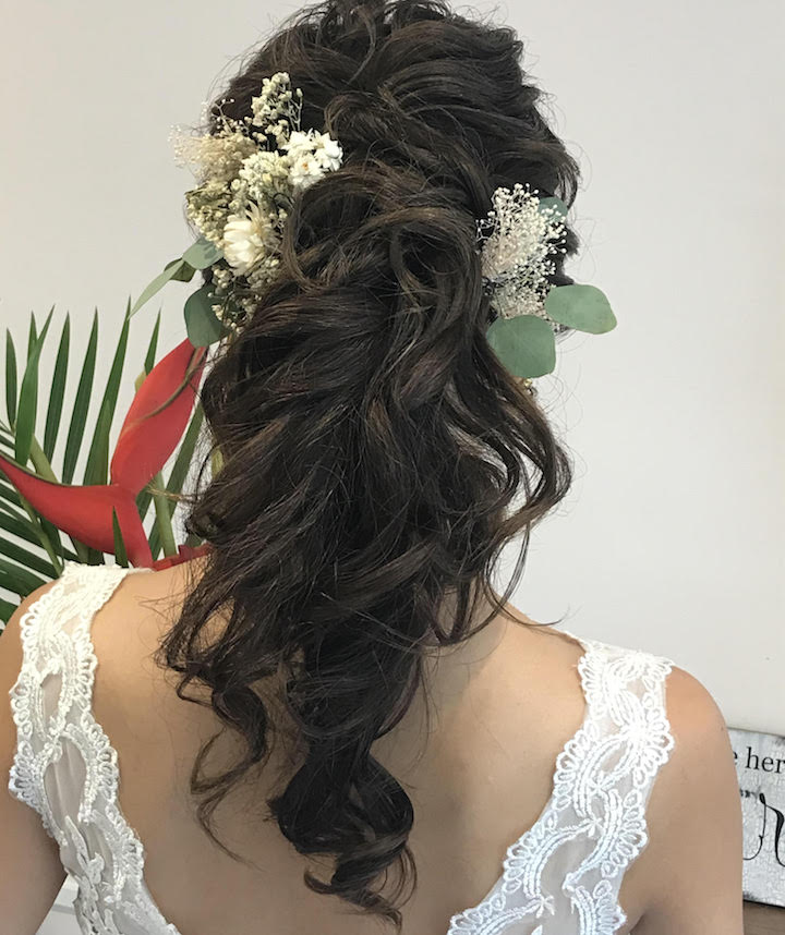SALE／103%OFF】 ヘッドドレス ウェディング 結婚式 髪飾り ヘアアクセサリー ドライフラワー