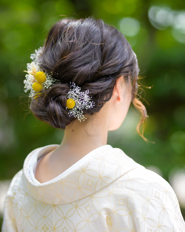 和装ヘアを 大人花嫁らしく 仕上げたい 避けるべき ３つのng って ゼクシィ