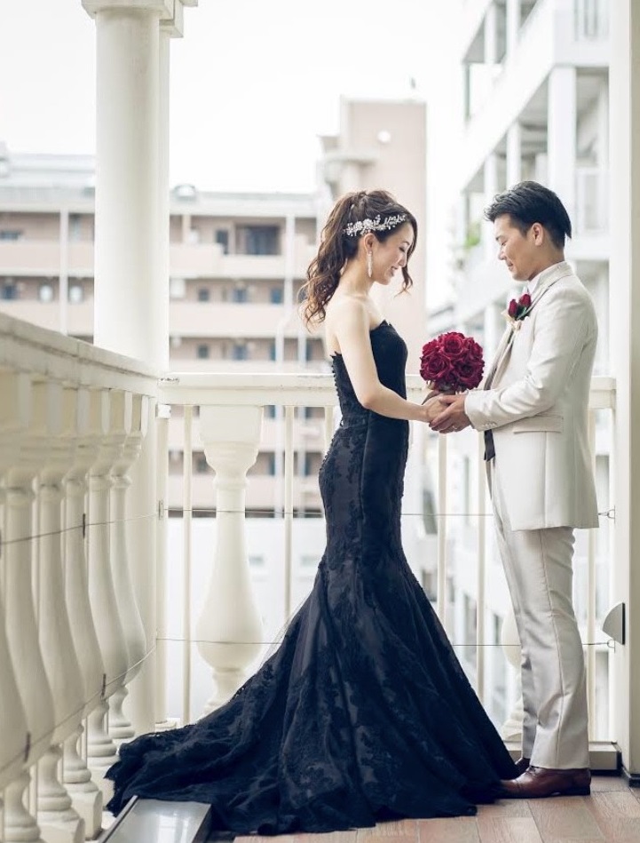 DRESSPRODUCTION ブラックドレス 結婚式 ウェディングドレス