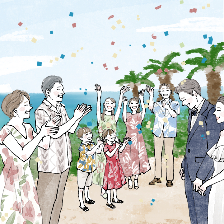 沖縄の結婚式でゲストは何着る?