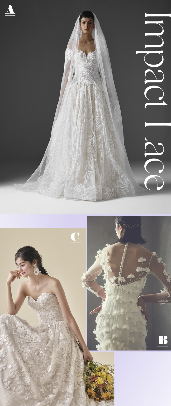 インパクトレースのドレス