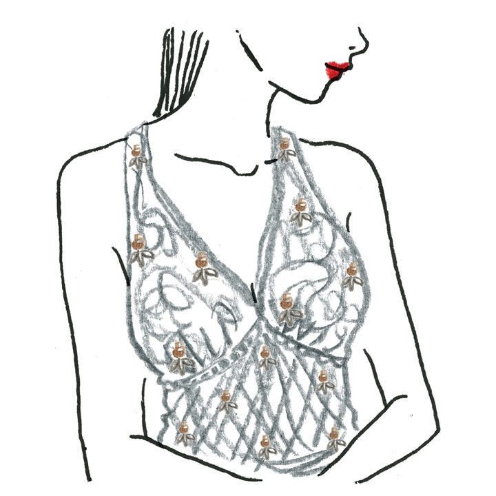 ビージング 刺しゅう ゴージャス