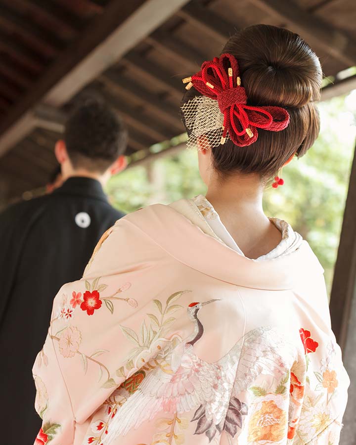 箱付き 花嫁かんざし 日本髪かつら用 - 浴衣/水着