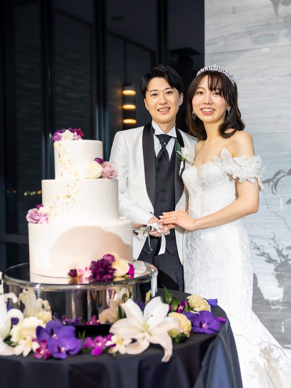 タキシード SNAP 白 実例