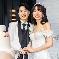 タキシード カップル コーディネート