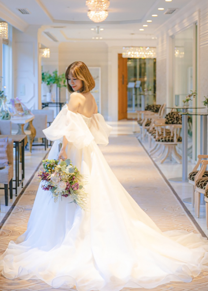 ネット公式店 ウェディングドレス マタニティ 花嫁 妊婦 結婚式 二次会