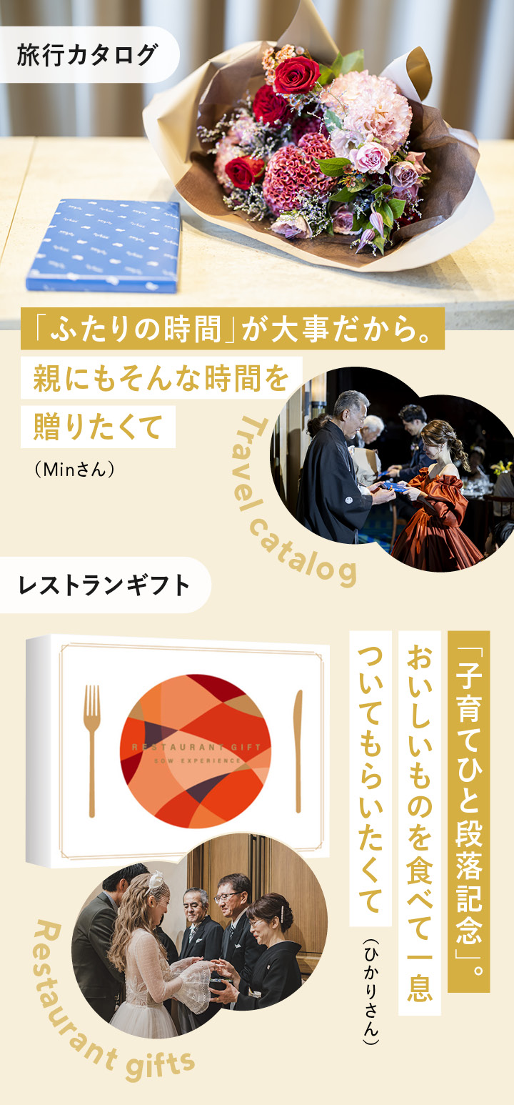 ギフトカタログ類