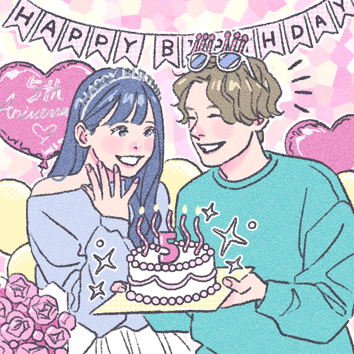 第３位：ふたりの記念日や誕生日、イベントなどを大切にする（48.6％）