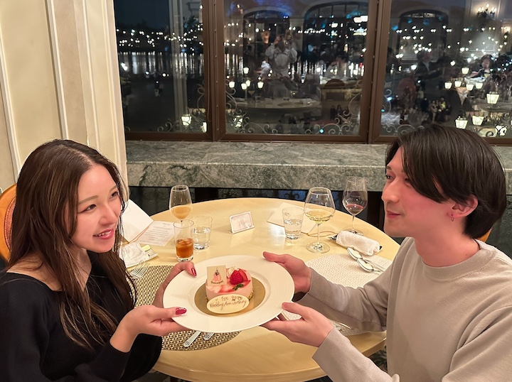 結婚１周年記念日の写真