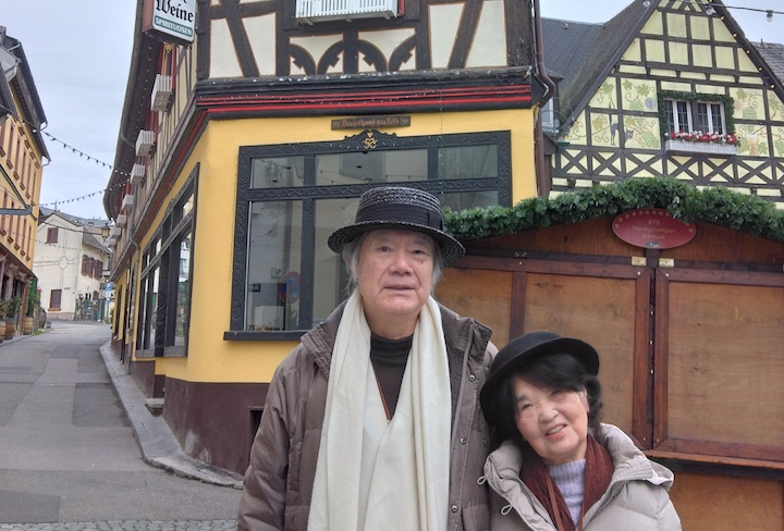 ドイツ旅行の記念写真