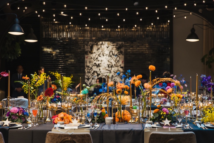 結婚式の装花の写真