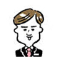 男性プランナーさんの顔イラスト