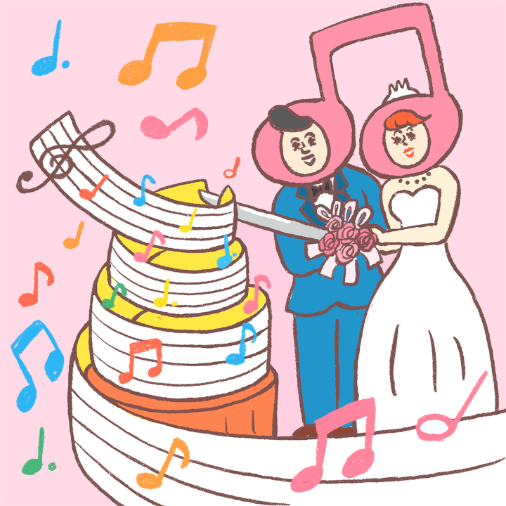 結婚式の【ケーキ入刀BGM】洋楽・邦楽で盛り上がるおすすめ曲＆選び方
