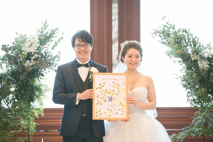 見るたび幸せ♪ 結婚証明書を“ゲストと一緒につくる”っていいね