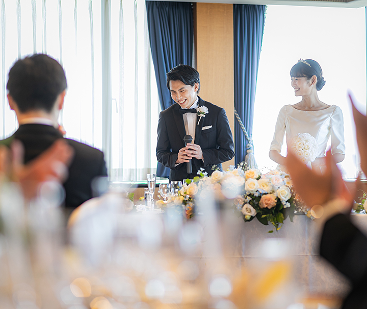 結婚式の様子