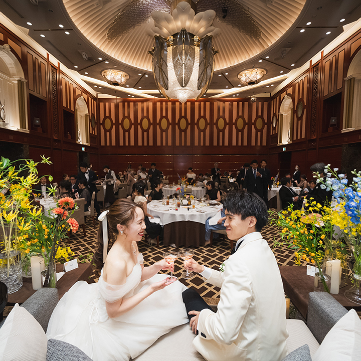 結婚式の様子