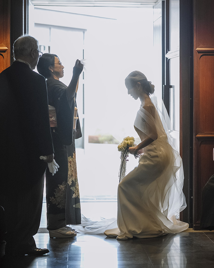 ベールダウン・結婚式・セレモニー