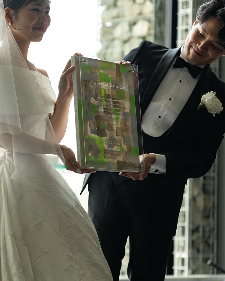 ゲスト参加型　結婚証明書