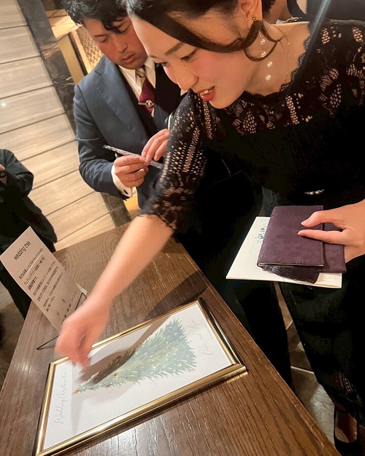 ゲスト参加型　結婚証明書