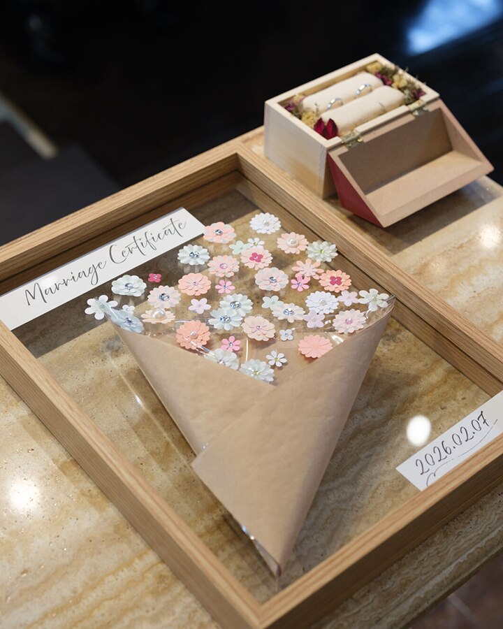 ゲスト参加型　結婚証明書