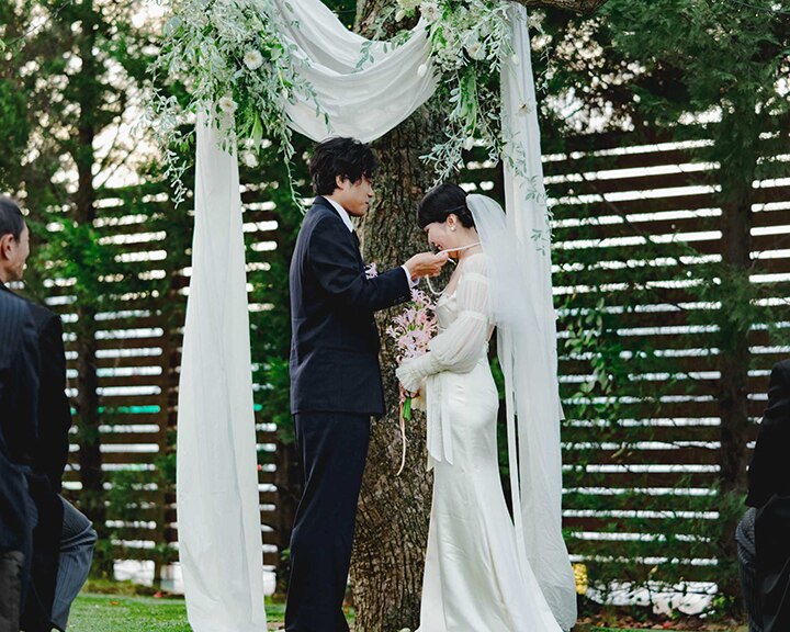 ネックレスの結婚証明書