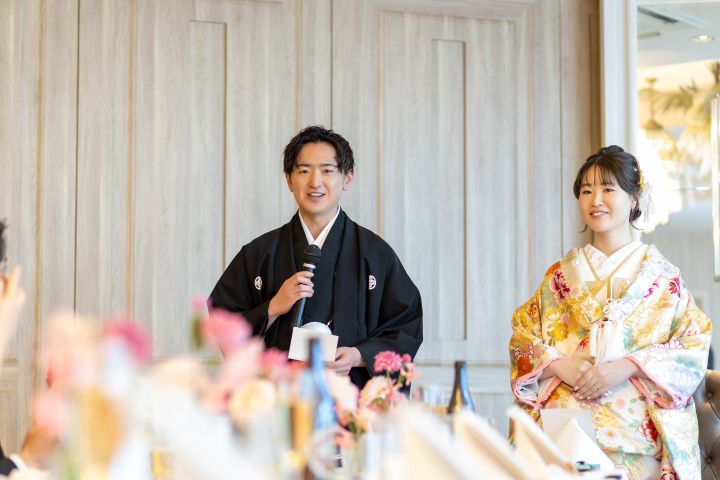 新郎新婦のゲスト紹介２
