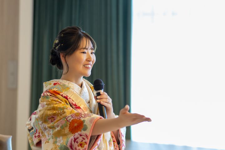 新郎新婦のゲスト紹介１