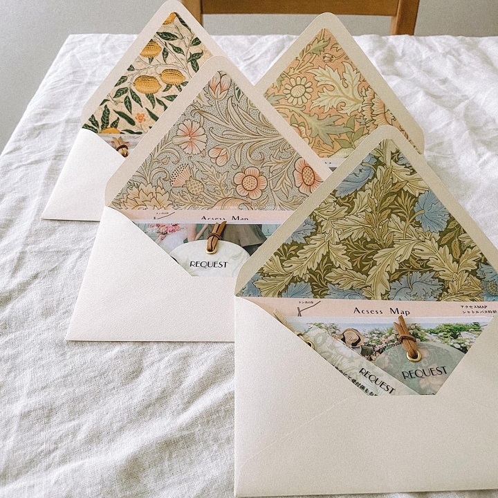 もらって嬉しいデザインを調査！《ゲスト想いの招待状》実例