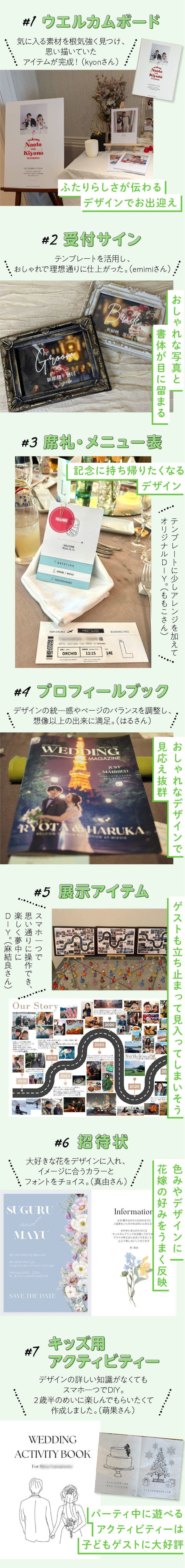 CanvaでDIYしたアイテム