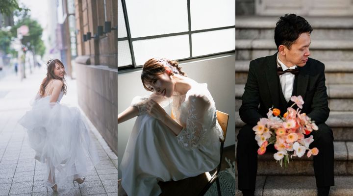 「撮りたい!」が見つかる【前撮り】#花嫁&花婿ソロショット編