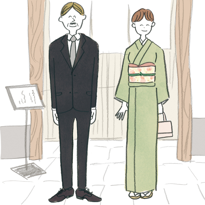 【婚約食事会】の親衣裳イメージ