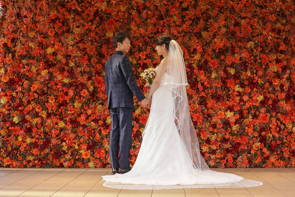 【11月】結婚式のベストシーズン！写真映えもばっちり