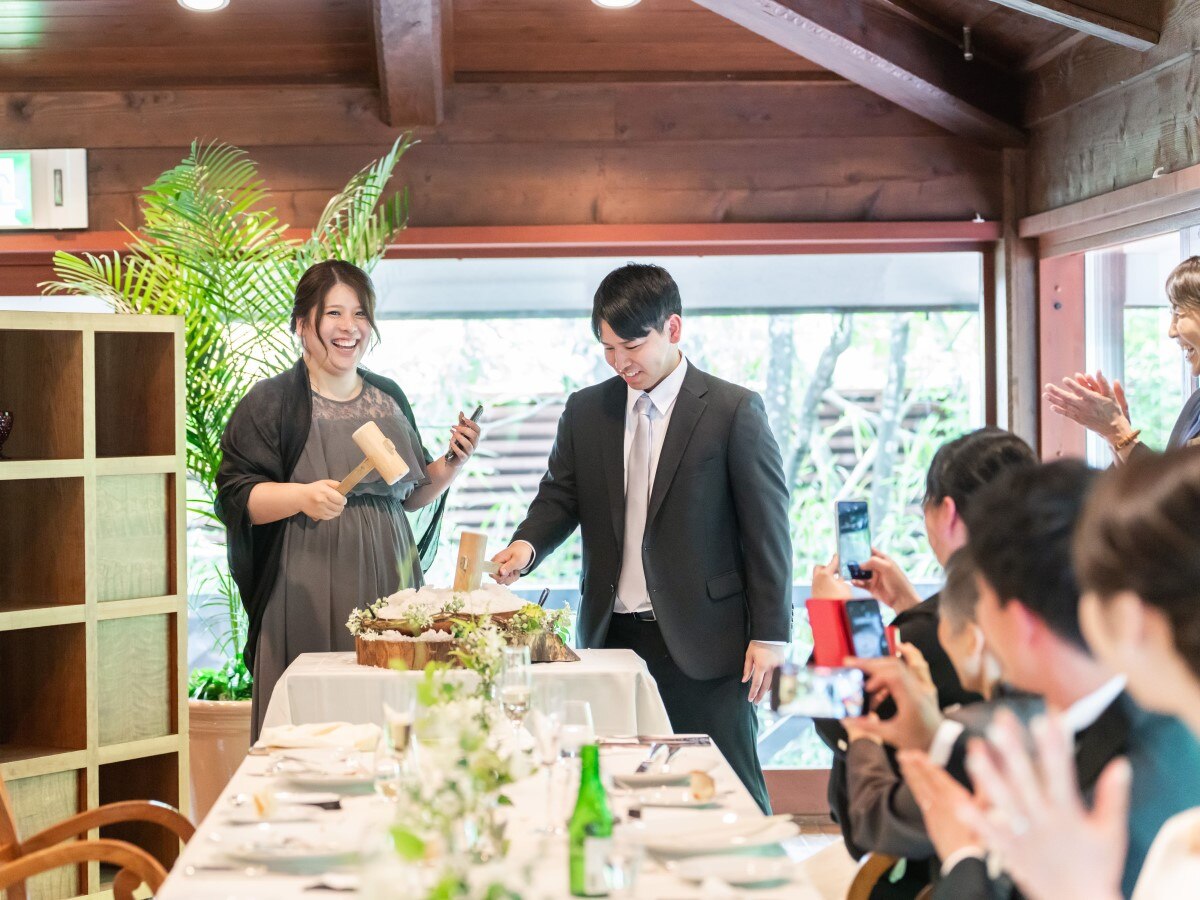 家族全員に参加してほしくて「岩塩オープン」などの演出も