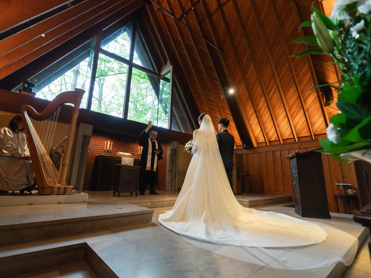 家族の温かい祝福を感じながら自然体で誓えた