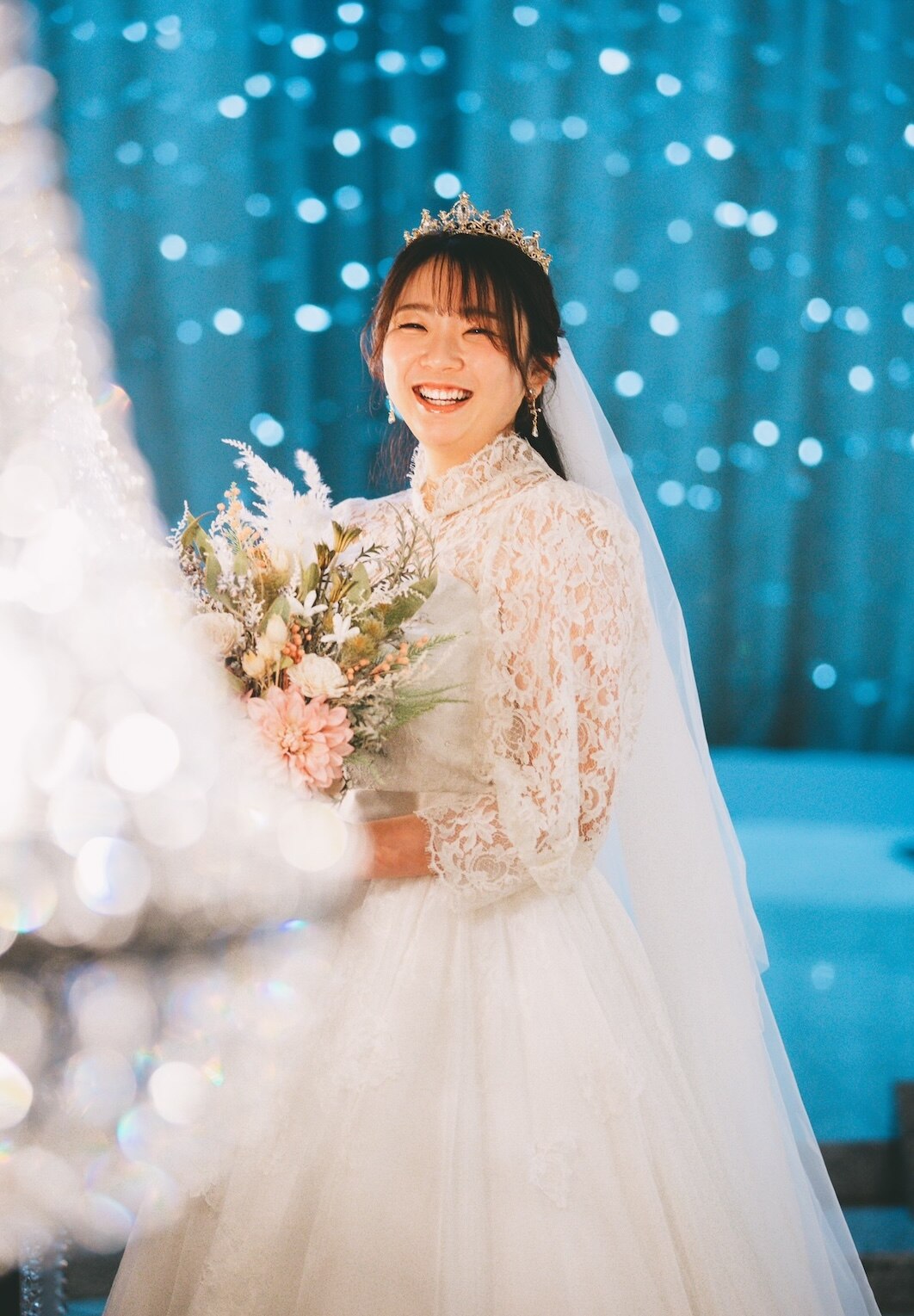チャペルの中の花嫁